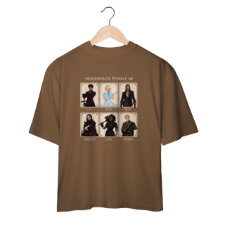 Nome do produto Camiseta Personagens - Herdeiras de Pedra e Ar (OVERSIZED)