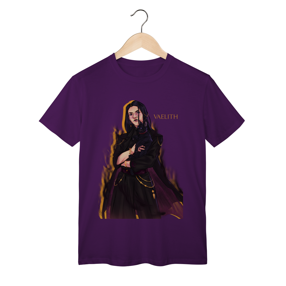 Nome do produto: Camiseta Vaelith - Herdeiras de Pedra e Ar