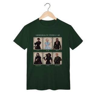 Nome do produto Camiseta Personagens - Herdeiras de Pedra e Ar (CLASSIC)