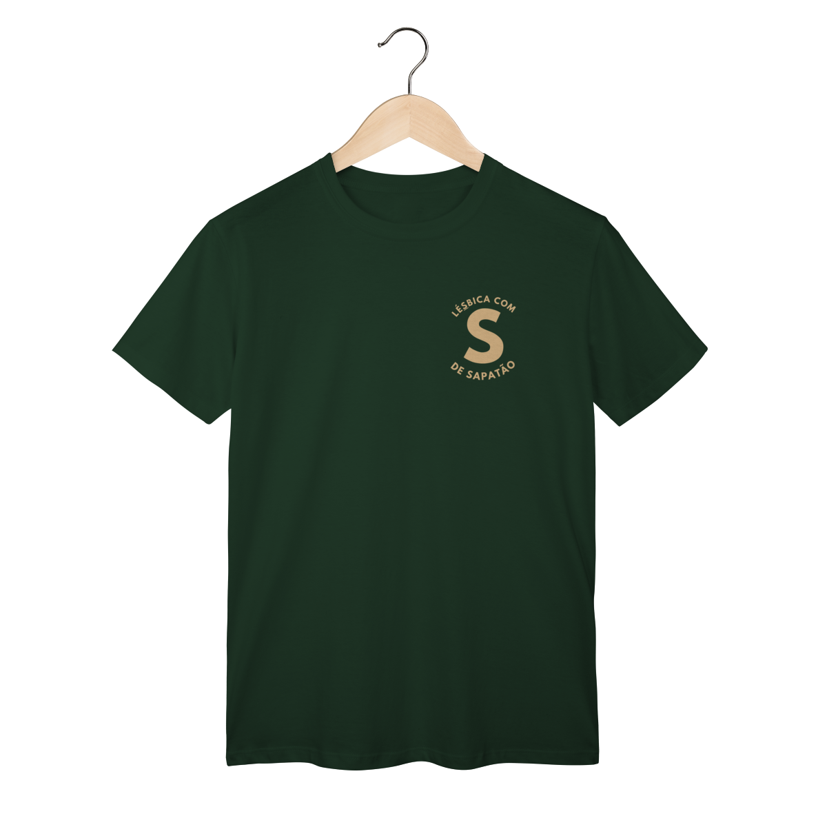 Nome do produto: Camiseta Lésbica com S de Sapatão - Cartas para Luísa