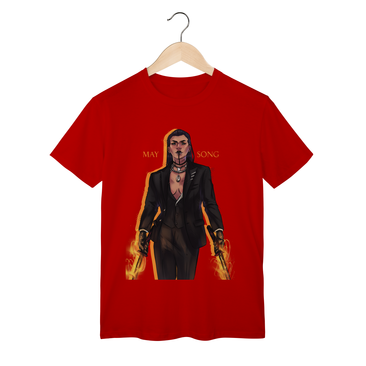 Nome do produto: Camiseta May - Herdeiras de Pedra e Ar