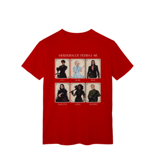 Nome do produto Camiseta Personagens - Herdeiras de Pedra e Ar (CLASSIC)