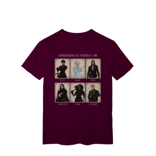 Nome do produto Camiseta Personagens - Herdeiras de Pedra e Ar (CLASSIC)
