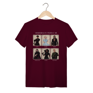 Nome do produto Camiseta Personagens - Herdeiras de Pedra e Ar (QUALITY)