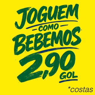 Nome do produto Baby long Seleção Brasil Joguem como bebemos!