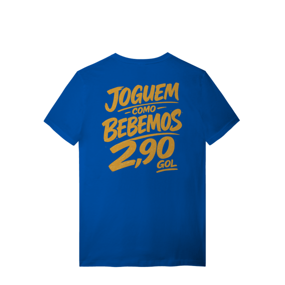 Camiseta Seleção Brasil Joguem como bebemos!