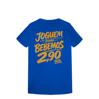 Nome do produto Baby long Seleção Brasil Joguem como bebemos!