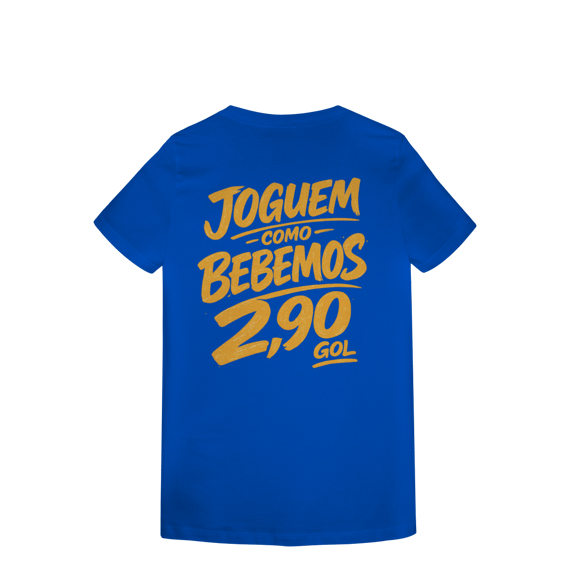Baby long Seleção Brasil Joguem como bebemos!