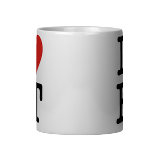 Nome do produto Caneca I Love ET