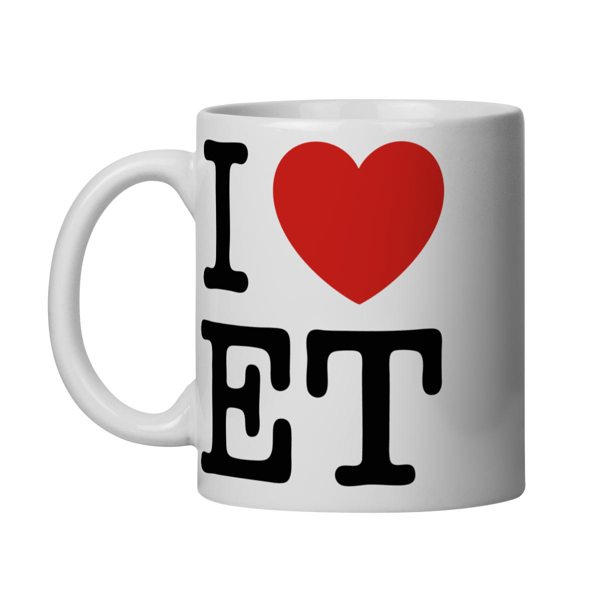 Nome do produto: Caneca I Love ET