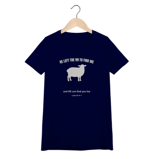 Nome do produto Camisa feminina 99 ovelhas escura