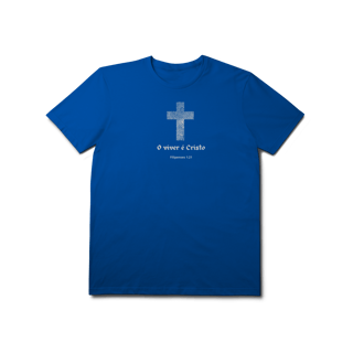 Nome do produto Viver é Cristo | camisa prime