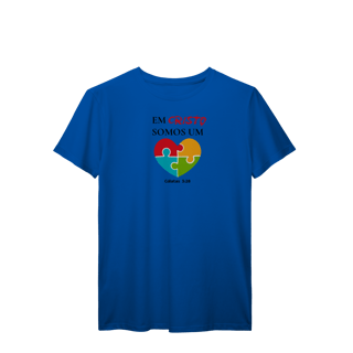 Nome do produto Em Cristo somos um | Camisa Prime