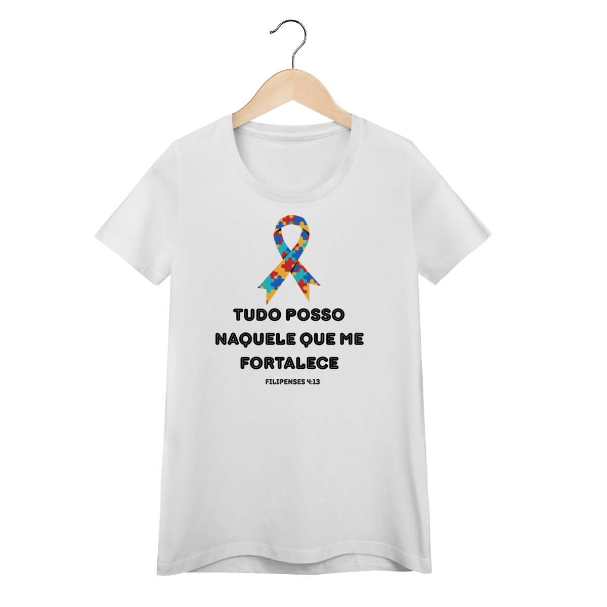 Posso todas as coisas | Camisa Baby Long