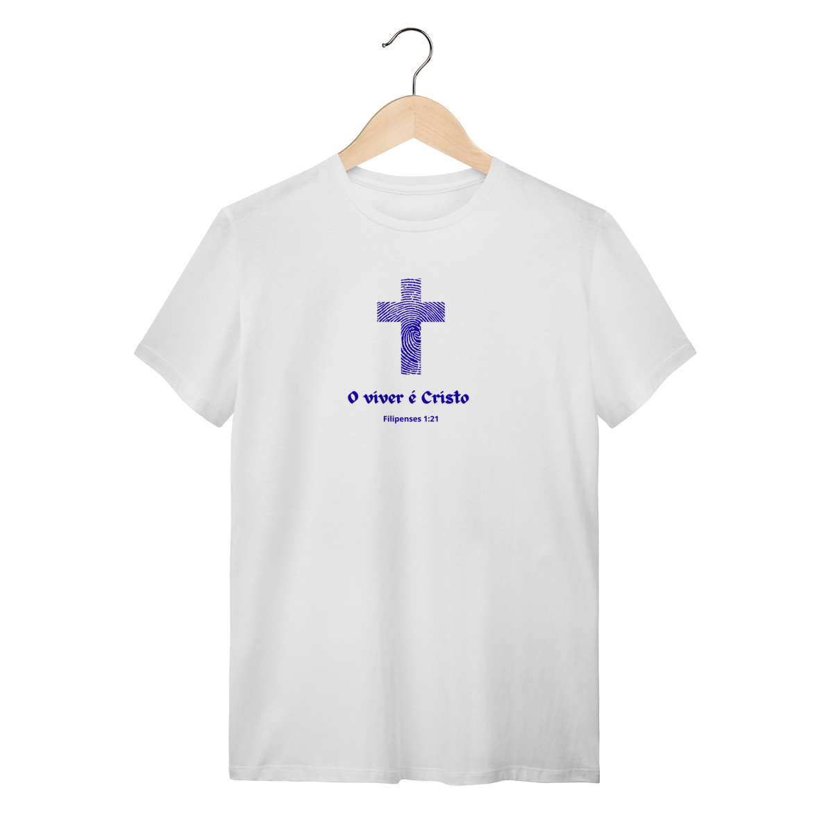 Nome do produto: Camisa Viver é Cristo clara