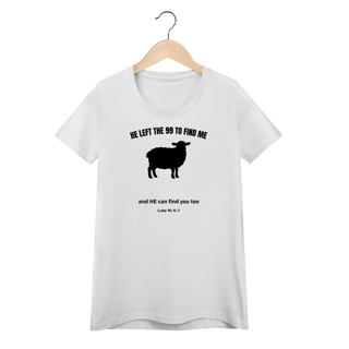 Camisa feminina 99 ovelhas clara