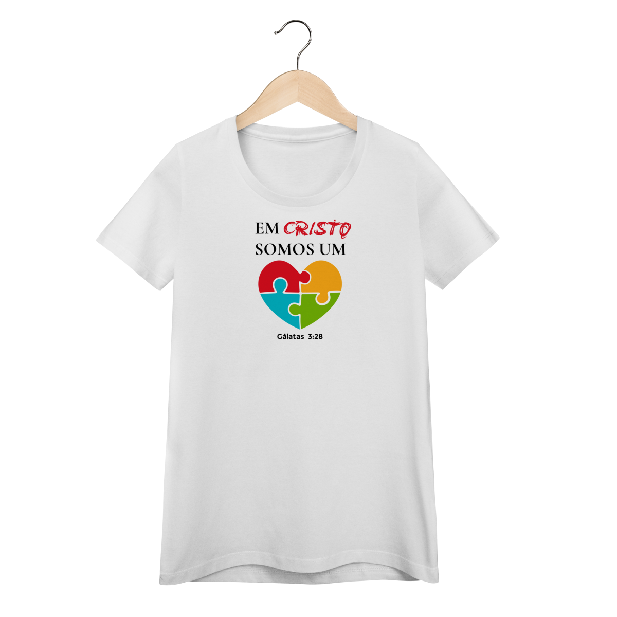 Em Cristo somos um | Camisa Baby Long
