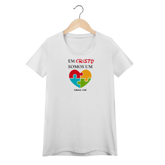 Em Cristo somos um | Camisa Baby Long