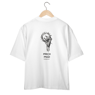 Nome do produto Preço pago | Camisa oversized