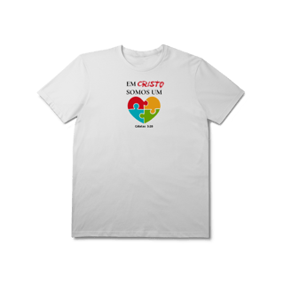 Nome do produto Em Cristo somos um | Camisa Prime