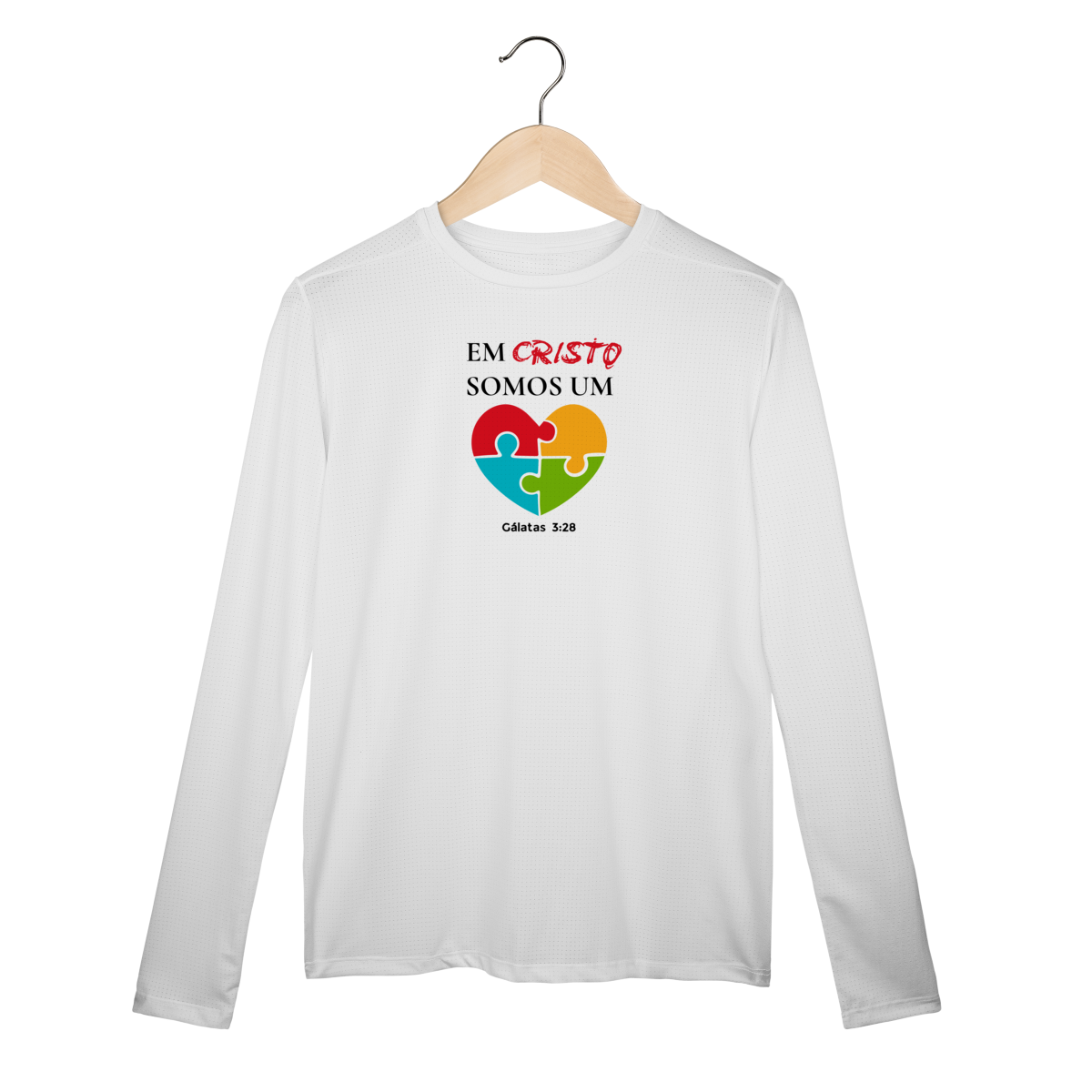 Em Cristo somos um | camisa Dry UV manga longa
