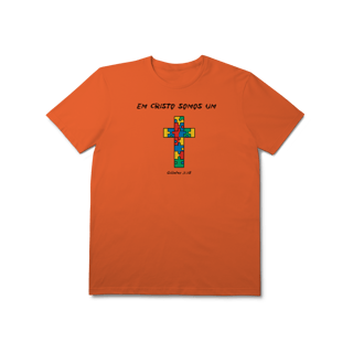 Nome do produto Pela cruz somos um | camisa Prime