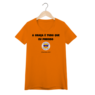 Nome do produto A graça é suficiente | Camisa Baby Long