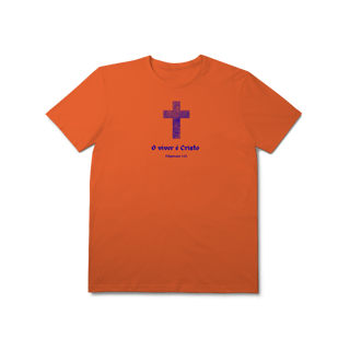 Nome do produto Viver é Cristo | camisa prime