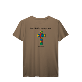 Nome do produto Pela cruz somos um | camisa Prime