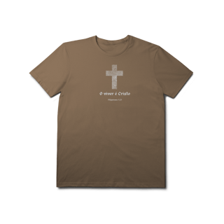 Nome do produto Viver é Cristo | camisa prime