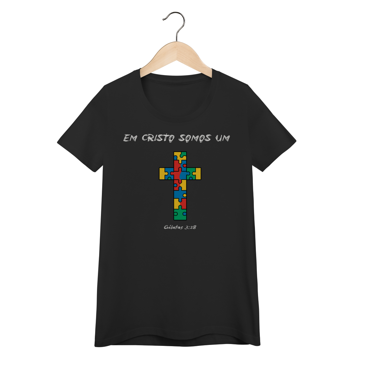 Pela Cruz somos um | Camisa Baby Long