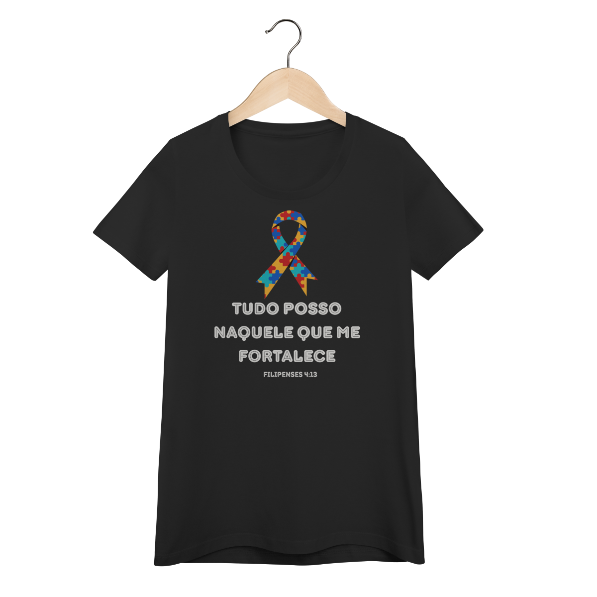 Nome do produto: Posso todas as coisas | Camisa Baby Long