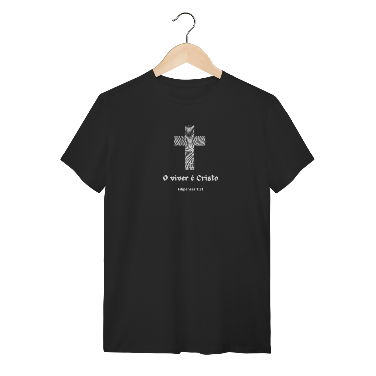 Nome do produto: Camisa Viver é Cristo escura