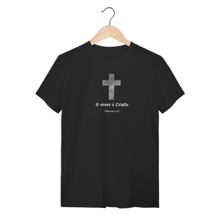 Camisa Viver é Cristo escura
