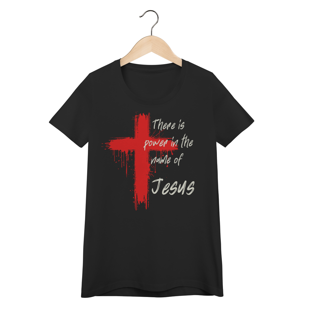 Nome do produto: Camisa feminina Power in the Name red escura