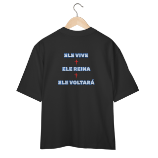 Nome do produto Yeshua Voltará | Camisa oversized