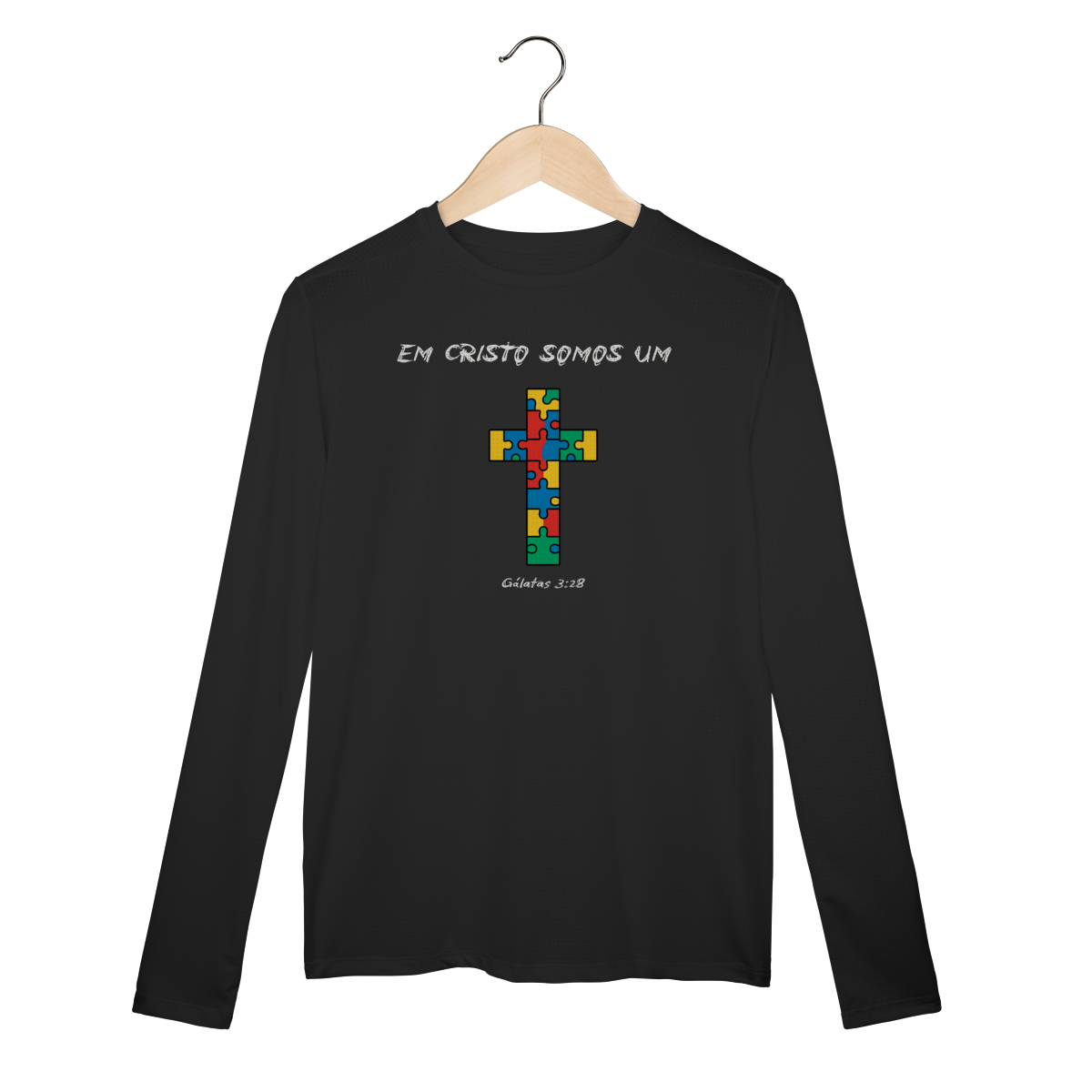 Pela cruz somos um | camisa Dry UV manga longa