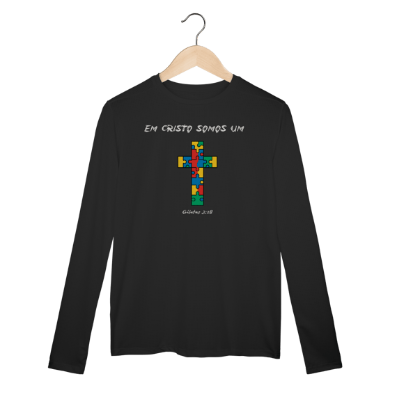 Pela cruz somos um | camisa Dry UV manga longa
