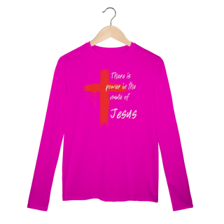 Nome do produto Poder no Nome | camisa manga longa UV