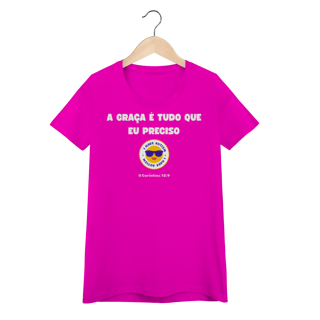 Nome do produto A graça é suficiente | Camisa Baby Long