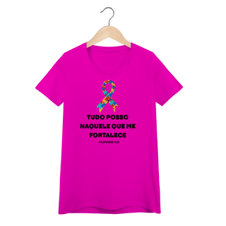 Nome do produto Posso todas as coisas | Camisa Baby Long