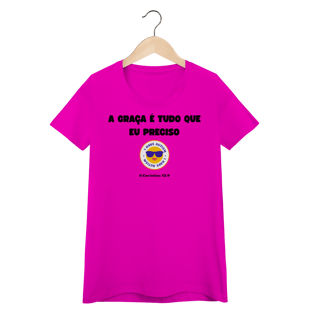 Nome do produto A graça é suficiente | Camisa Baby Long