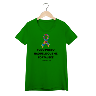 Nome do produto Posso todas as coisas | Camisa Baby Long