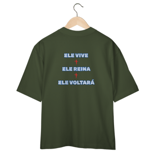 Nome do produto Yeshua Voltará | Camisa oversized