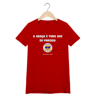 Nome do produto A graça é suficiente | Camisa Baby Long