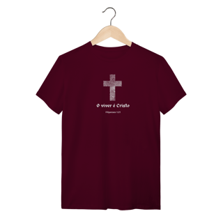 Nome do produto Camisa Viver é Cristo escura