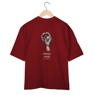 Nome do produto Preço pago | camisa oversized