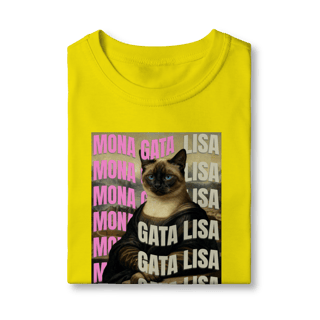 Nome do produto Camiseta Infantil - Gata Lisa