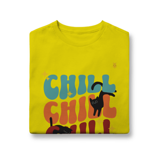 Nome do produto Camiseta Infantil Chill Cats 