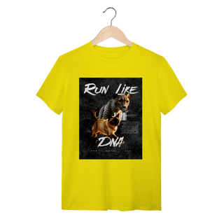 Nome do produto Camiseta Clássica - Run Like DNA